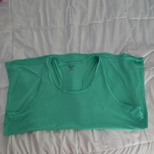 ZELOS Vibrant Green Athletic Tank Top